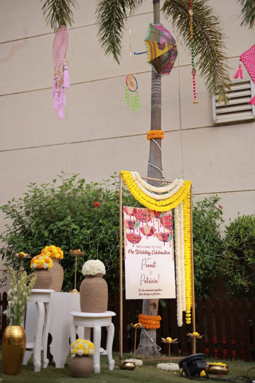 Traditional Pre-Wedding Ceremony Setup